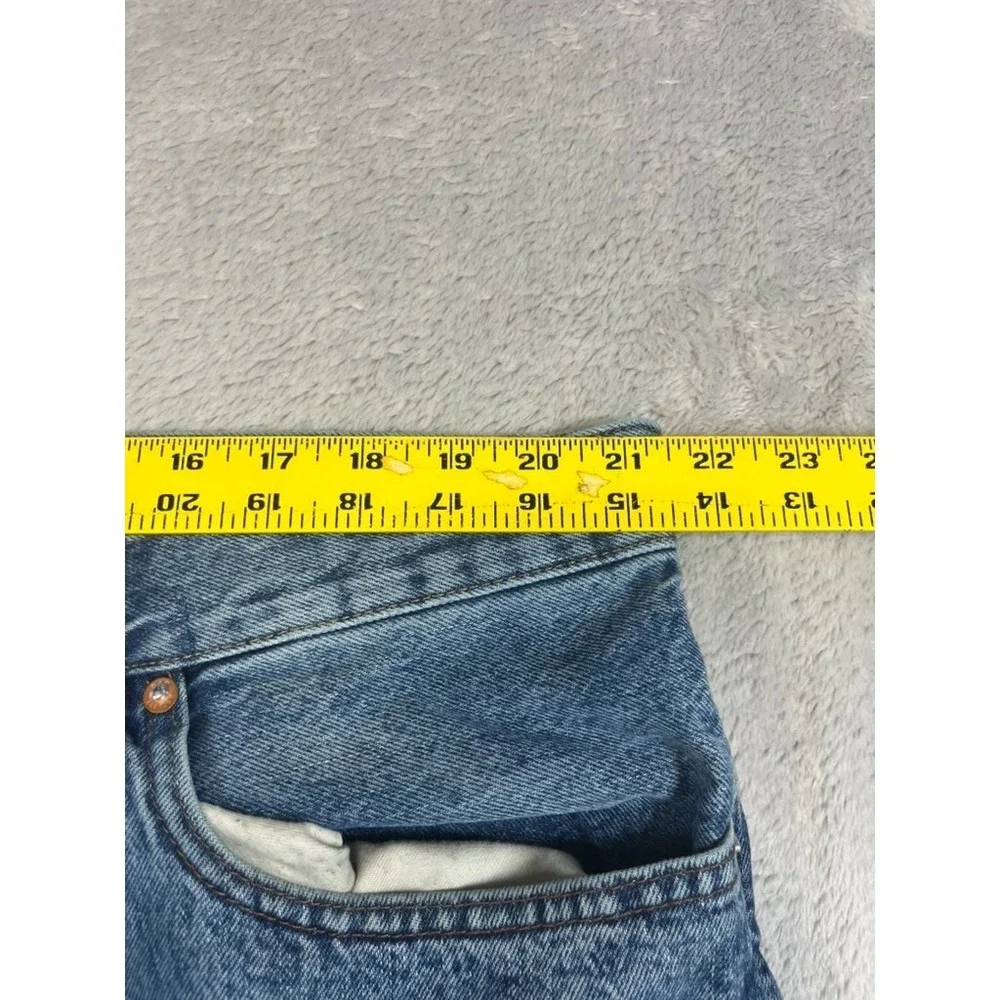 Gap Baggy Fit Jeans Mens 40x30 Skate Streetwear Light Wash Denim